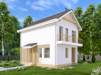 Двухэтажный с подвалом, кухней-гостиной и четыремя спальнями